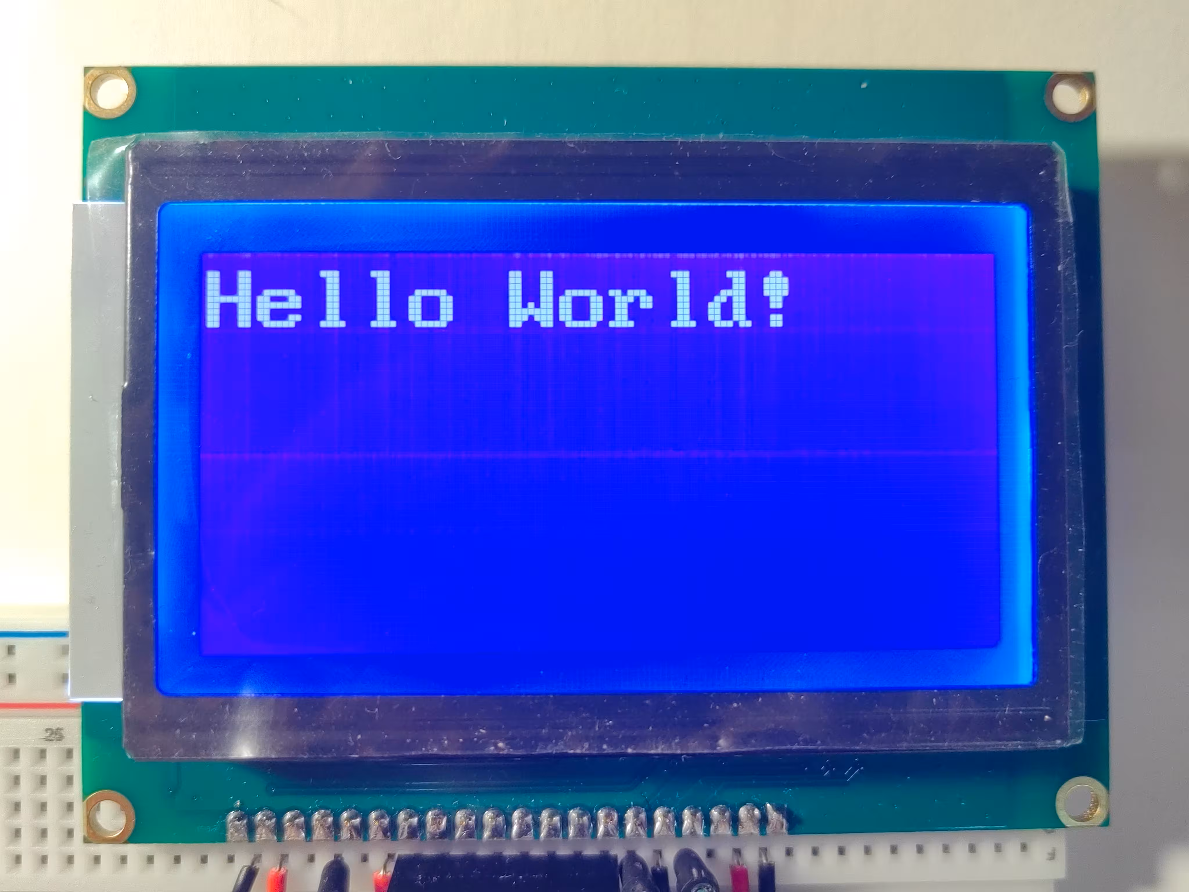 在屏幕上输出 Hello World!