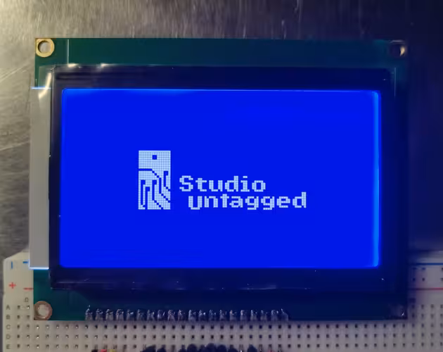 驱动 LCD12864 ST7920（二）：图像的显示
